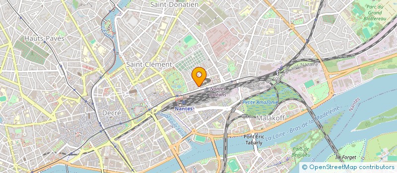 localisation de l'entreprise EFORMATICO à NANTES