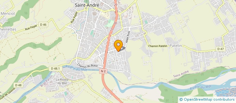 localisation de l'entreprise EFPJ OI à SAINT-ANDRE