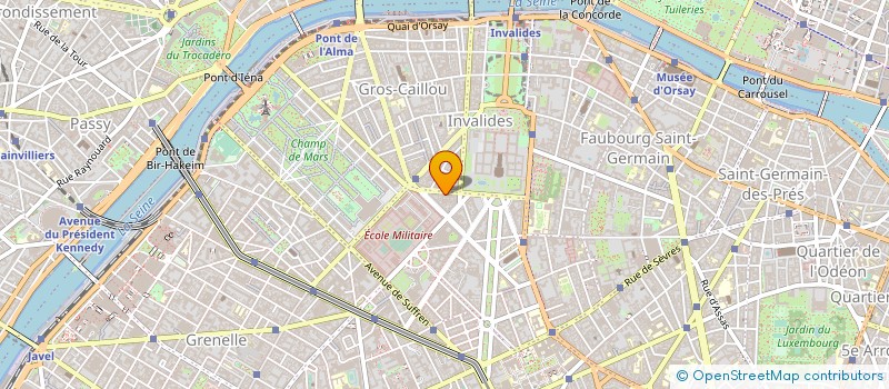 localisation de l'entreprise EFRC  PARIS