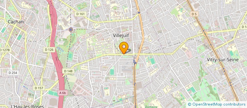 localisation de l'entreprise EFREESTYLE  VILLEJUIF