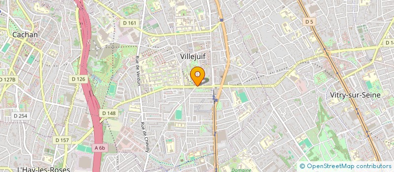 localisation de l'entreprise EFREI FONDS DE DOTATION à VILLEJUIF