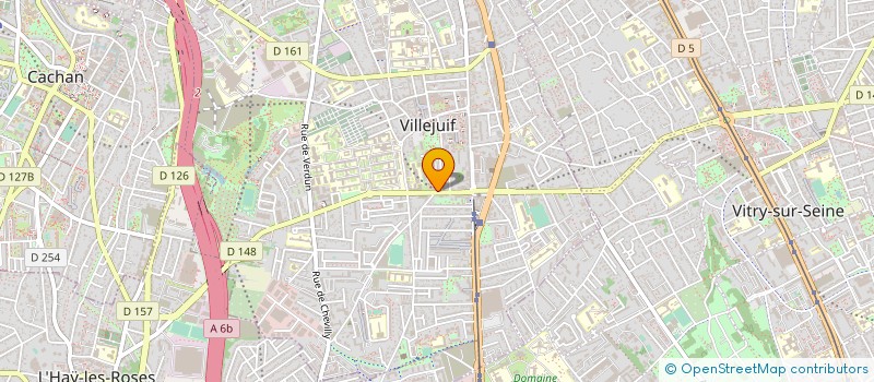 localisation de l'entreprise EFREI PARIS à VILLEJUIF