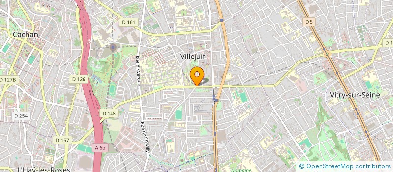 localisation de l'entreprise EFREI PICTURE STUDIO (E.P.S.) à VILLEJUIF