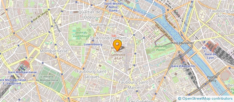 localisation de l'entreprise EFREI RECHERCHE TECHNOLOGIQUE  PARIS