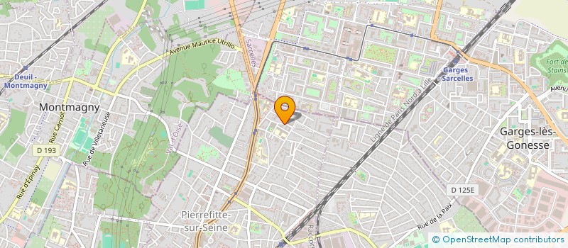 localisation de l'entreprise EFS INITIALE à PIERREFITTE-SUR-SEINE