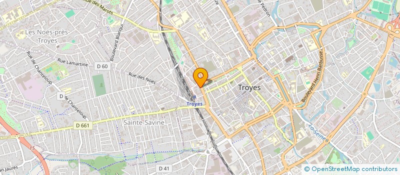 localisation de l'entreprise EFSG à TROYES
