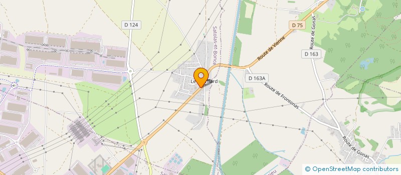 localisation de l'entreprise EFT SERVICES à SATOLAS-ET-BONCE