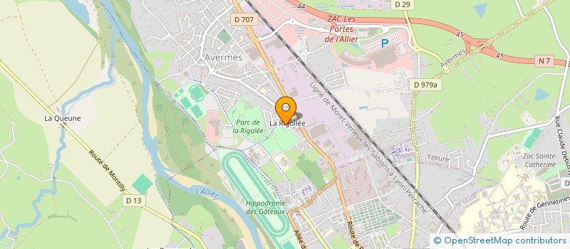 localisation de l'entreprise EFTE à AVERMES