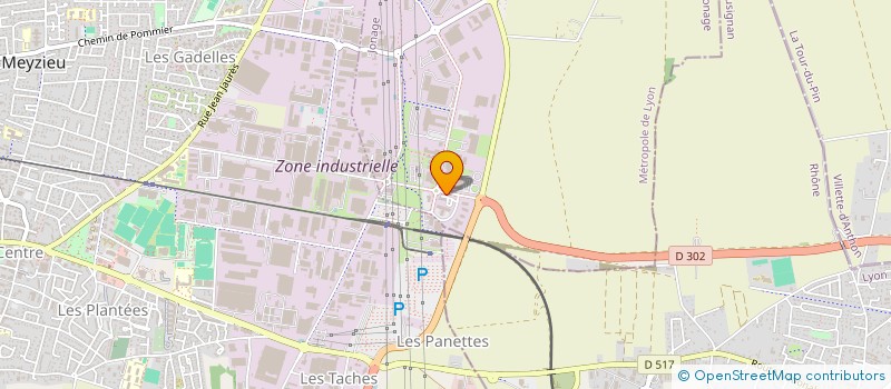 localisation de l'entreprise EFTG  PUSIGNAN