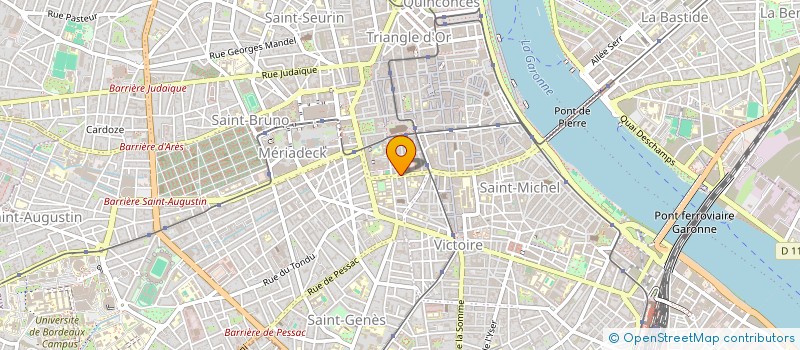 localisation de l'entreprise EFUND GROUP  BORDEAUX