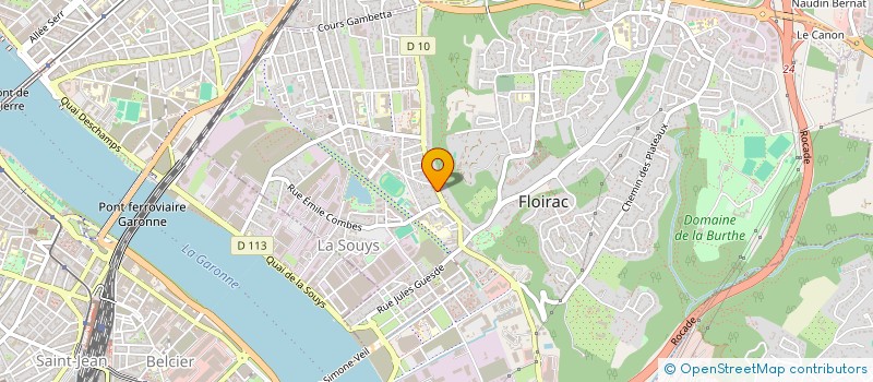 localisation de l'entreprise EFUZION à FLOIRAC