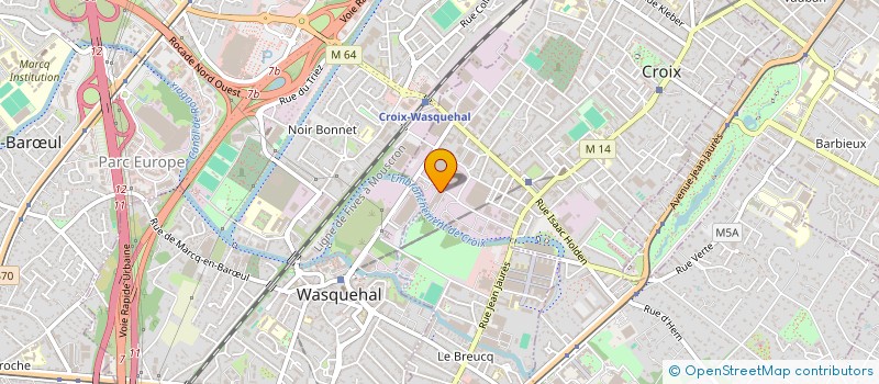 localisation de l'entreprise EFV ENTREPRISE FREDERIC VERLET  CROIX