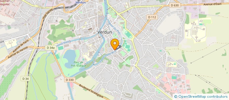 localisation de l'entreprise EFWX 55 à VERDUN