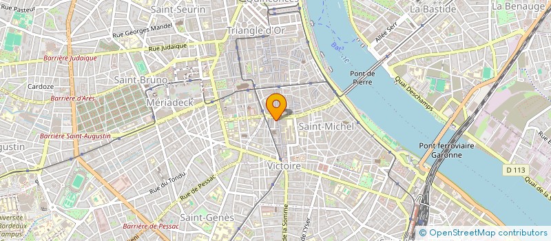 localisation de l'entreprise EFY  BORDEAUX