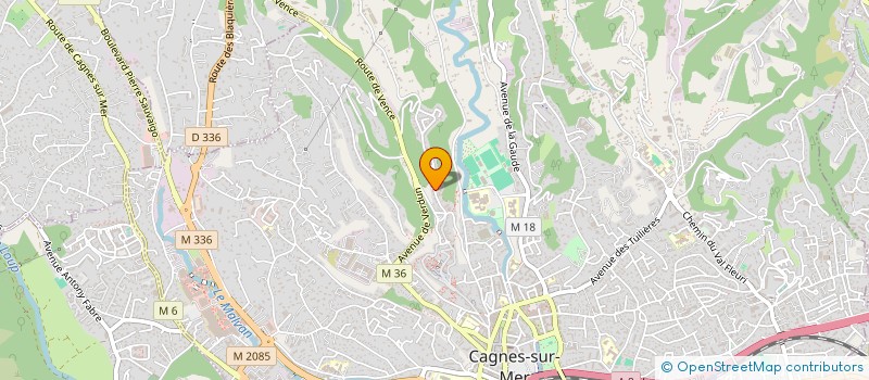 localisation de l'entreprise EFY EXCLUSIVELY FOR YOU à CAGNES-SUR-MER