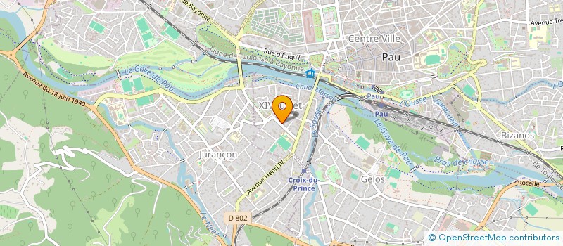localisation de l'entreprise EG 64-40 AGENCEMENTS  PAU