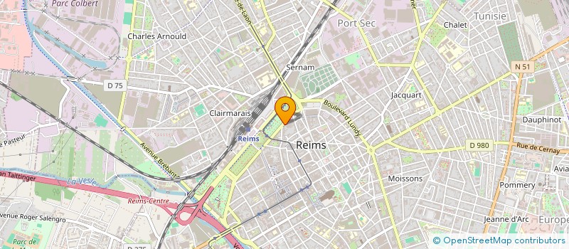 localisation de l'entreprise EG+  SAINT-BRICE-COURCELLES