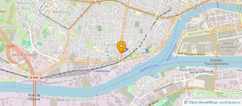 localisation de l'entreprise EG ACTIVITES  NANTES