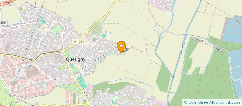 localisation de l'entreprise EG & CO  QUETIGNY