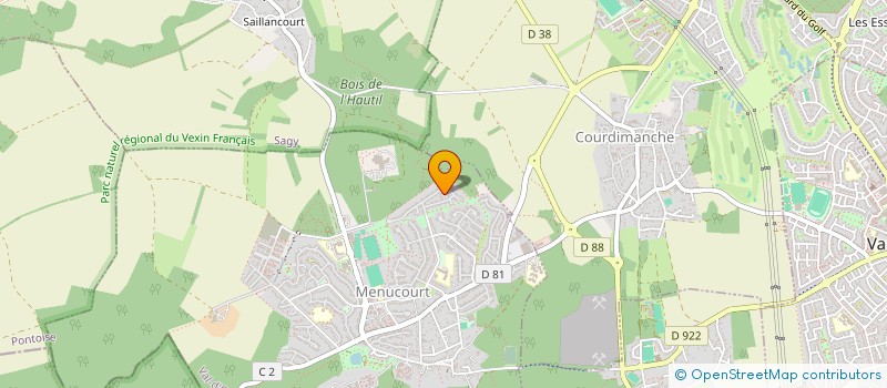 localisation de l'entreprise EG COM'  NEUVILLE-BOSC