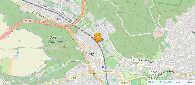 localisation de l'entreprise EG CONSEIL à IGNY