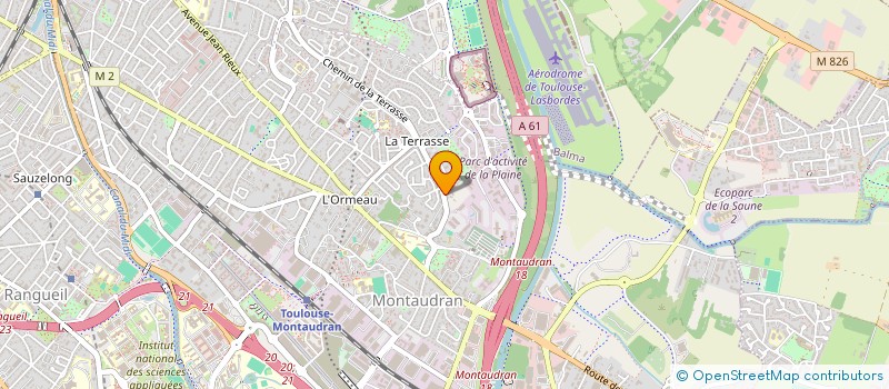 localisation de l'entreprise EG CORTES à TOULOUSE