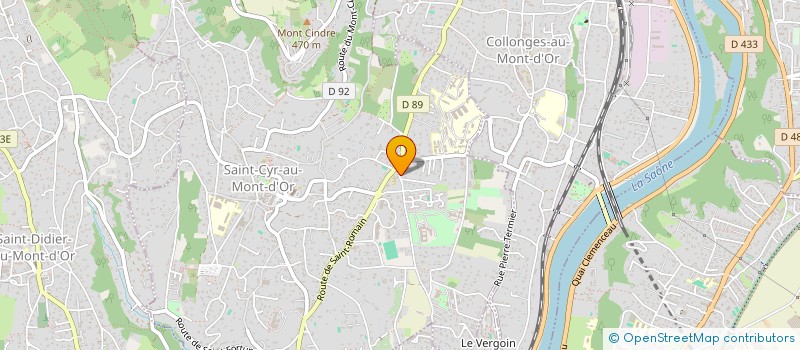 localisation de l'entreprise EG DENTAIRE MONT D'OR  SAINT-DIDIER-AU-MONT-D'OR