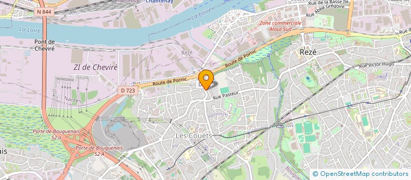 localisation de l'entreprise EG DEVELOPPEMENT à BOUGUENAIS