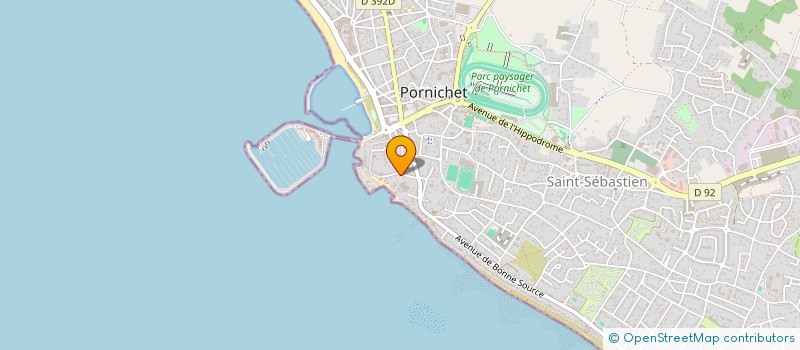 localisation de l'entreprise EG ENTREPRISES à PORNICHET