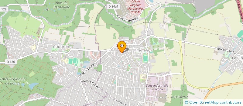 localisation de l'entreprise EG EXPABAT à COURTRY