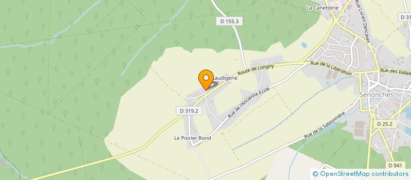 localisation de l'entreprise EG IMMO à SENONCHES