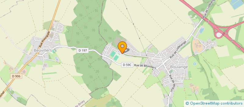 localisation de l'entreprise EG IMMOBILIER  BOULANGE