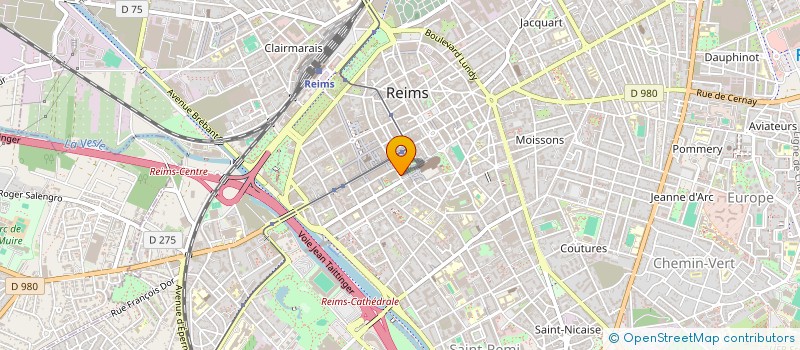 localisation de l'entreprise EG INTERNATIONAL  REIMS