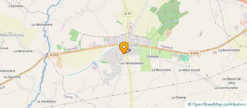 localisation de l'entreprise EG INVEST  BOURGVALLEES