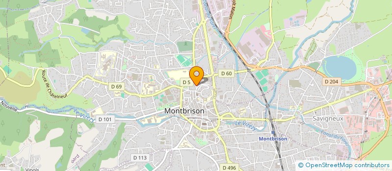 localisation de l'entreprise EG JUJU à MONTBRISON