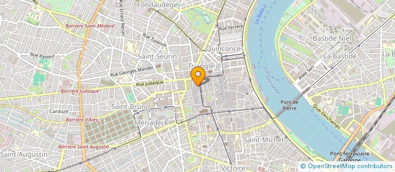 localisation de l'entreprise EG LABS  BORDEAUX