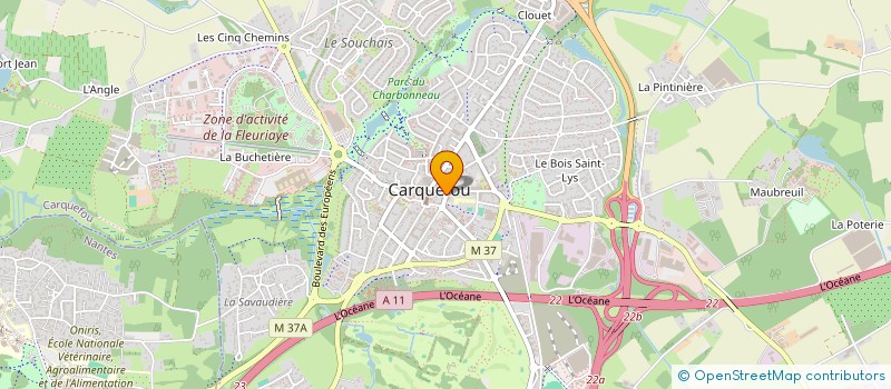 localisation de l'entreprise EG LOCATIONS  CARQUEFOU