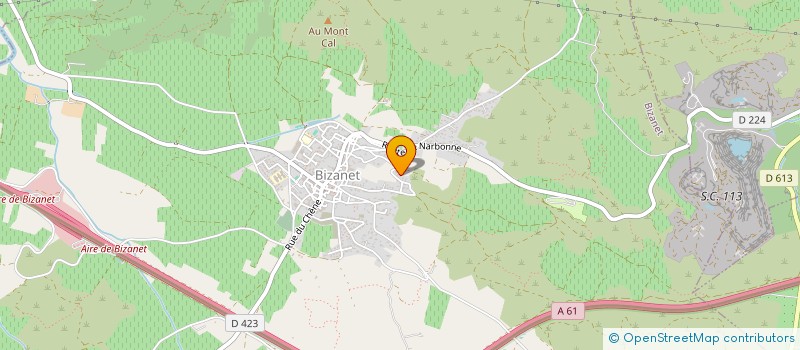 localisation de l'entreprise EG MARKETING  BIZANET