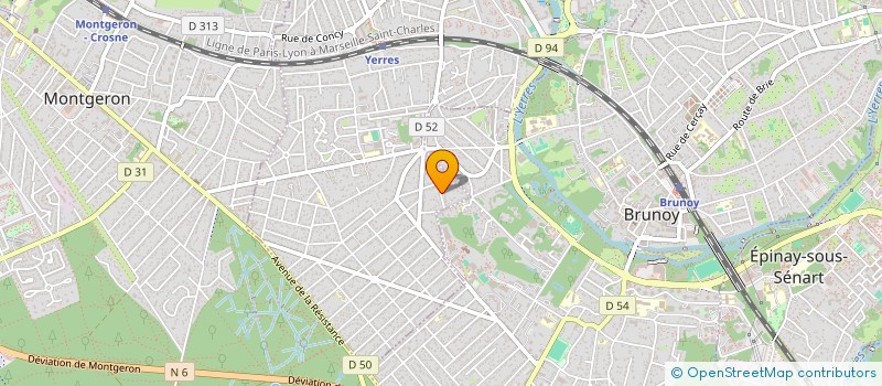 localisation de l'entreprise EG PRESCRIPTION  YERRES