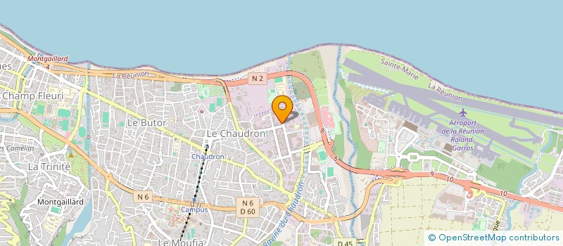 localisation de l'entreprise EG PRIMA à SAINT-DENIS