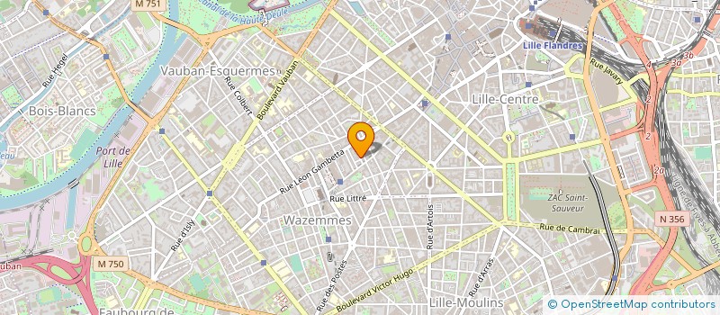 localisation de l'entreprise EG RENOV à LILLE