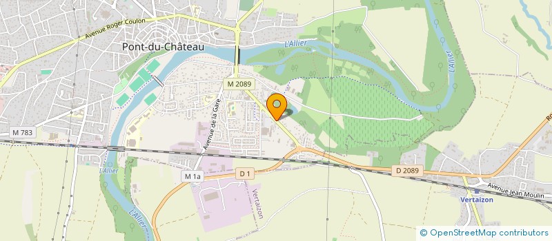 localisation de l'entreprise EG2A  LA ROCHE BLANCHE