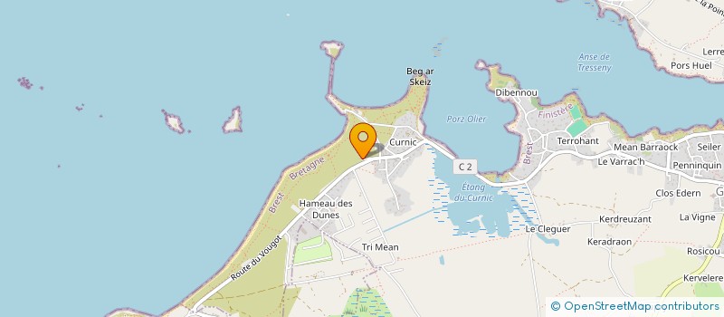 localisation de l'entreprise EG2D  GUISSENY