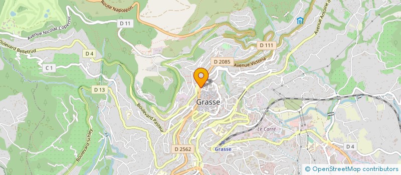 localisation de l'entreprise EG2L à GRASSE