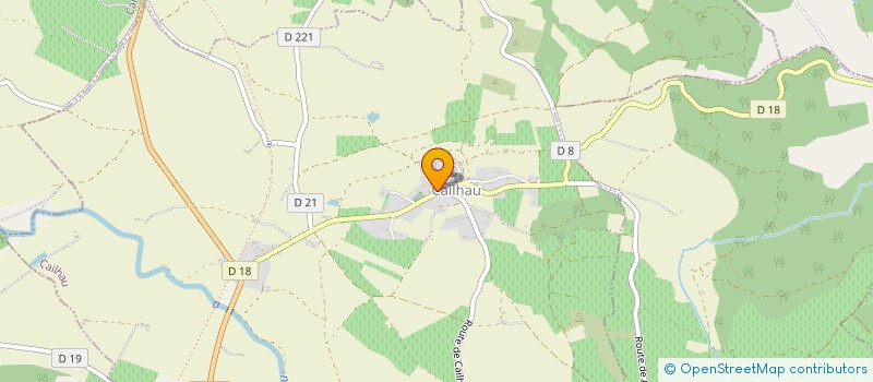 localisation de l'entreprise EG3C  CAILHAU