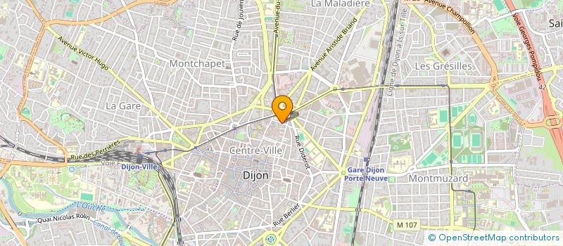 localisation de l'entreprise EGA à DIJON