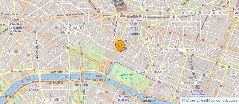 localisation de l'entreprise EGA SARL à PARIS