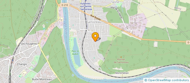 localisation de l'entreprise EGA SOLUTIONS  FONTAINEBLEAU