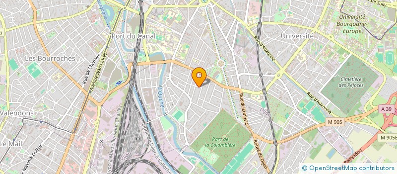 localisation de l'entreprise EGAL à DIJON