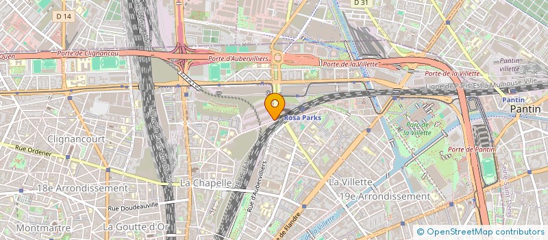 localisation de l'entreprise EGAL PLUS  PARIS